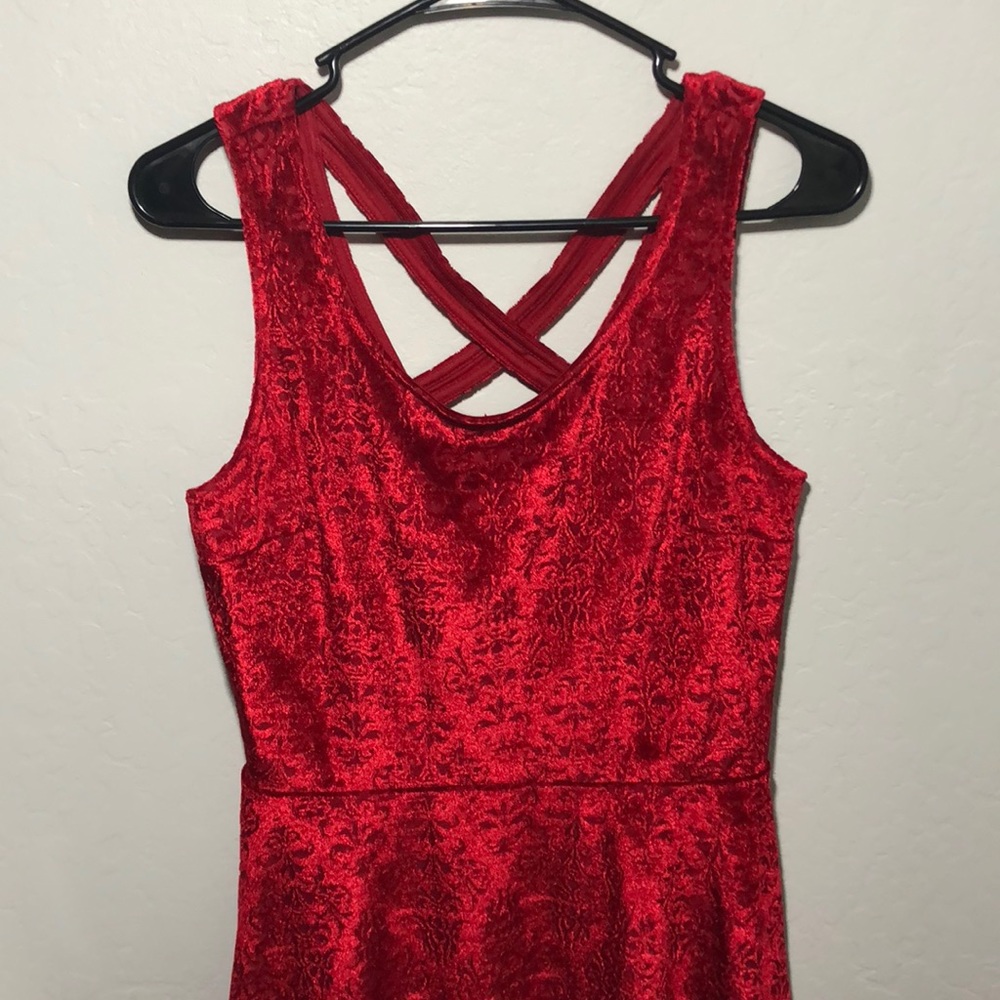 Red dress